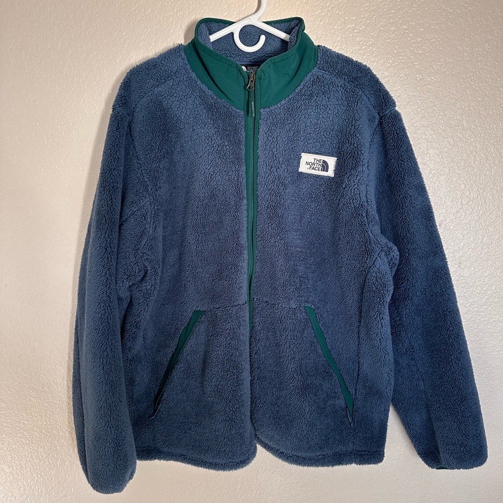 North Face men’s fleece full zip. Size XL